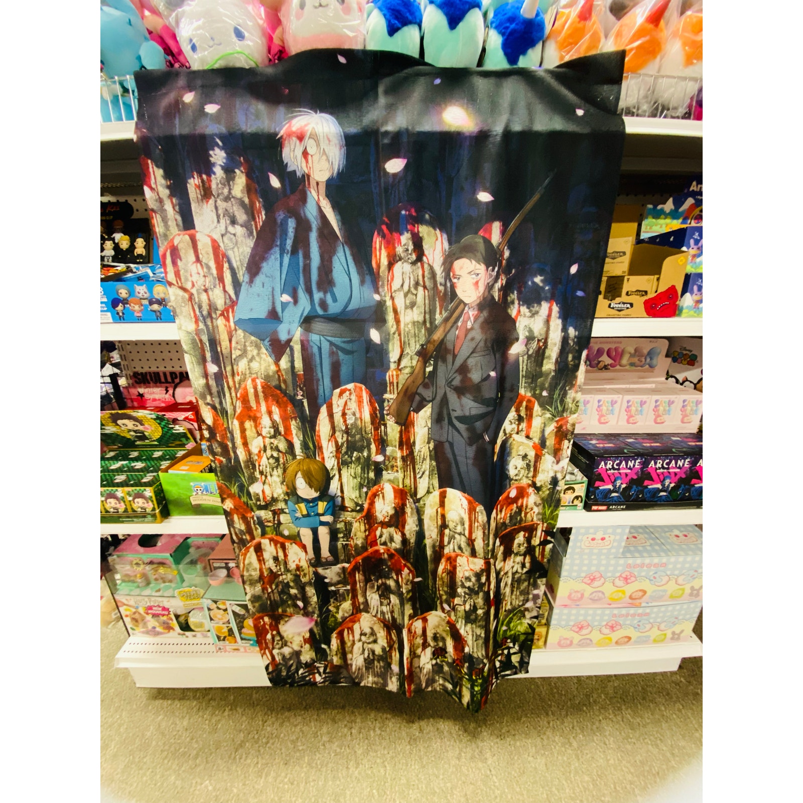 Movie The Birth of Kitaro Mystery of Gegege Wall Scroll Split Curtain