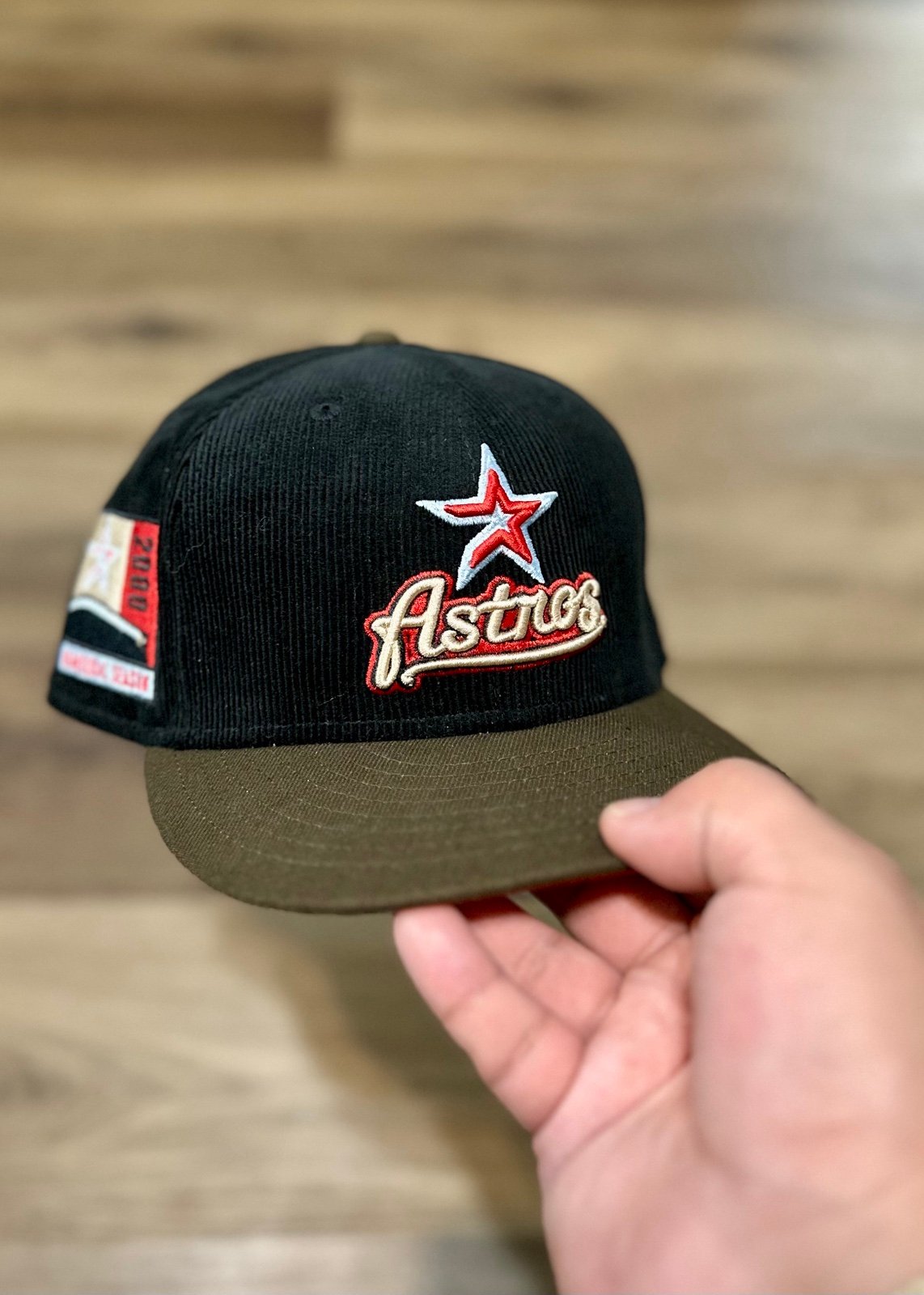 houston astros 2000 inagural patch 7 1/2