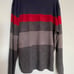 Mens Polo V Neck Color Block XL Sweater