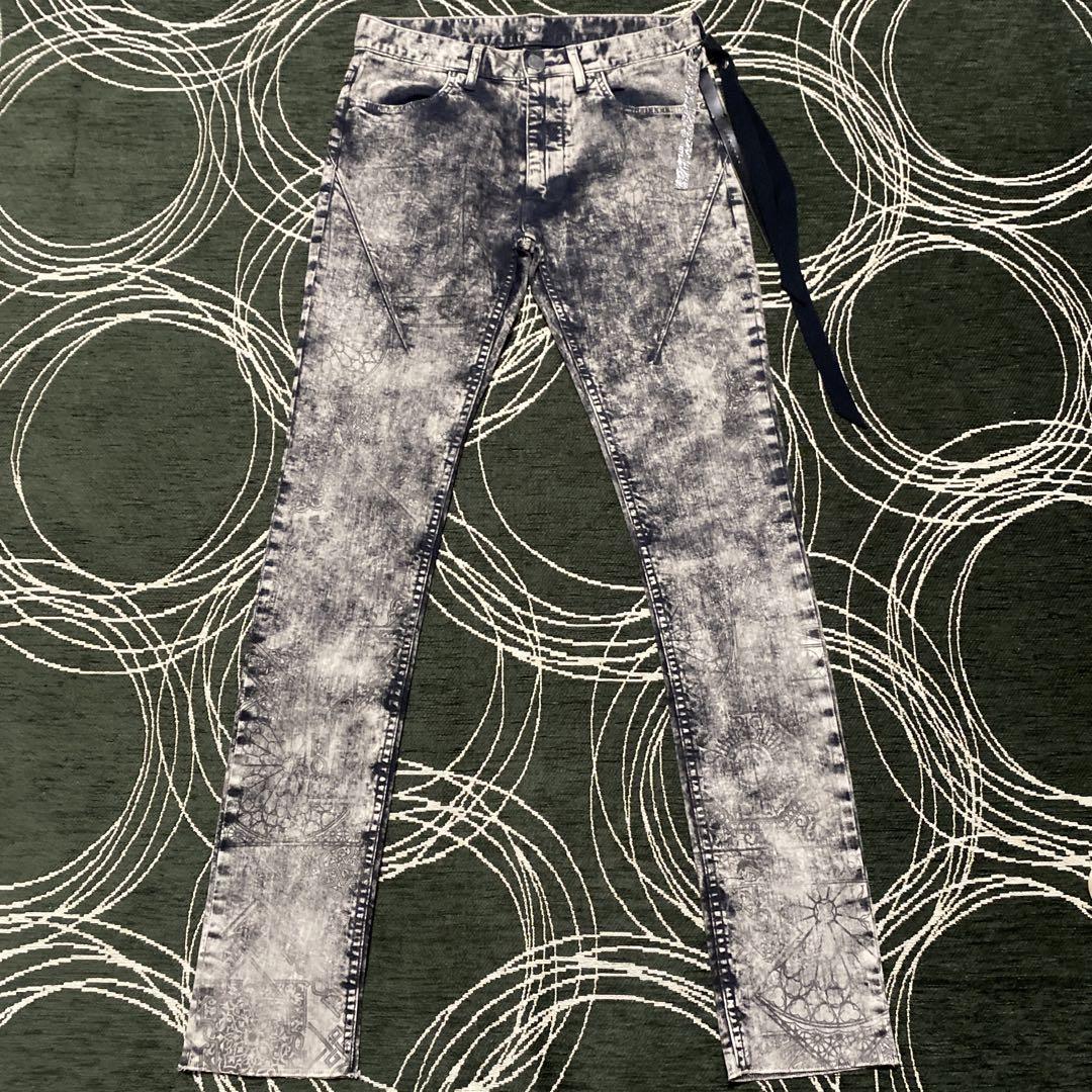 最高品質の emo Seigeki design pants denim skinny パンツ