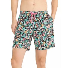 New Chubbies Men's Classic Lined 7 Swim Trunks in Bloomerang Size Large