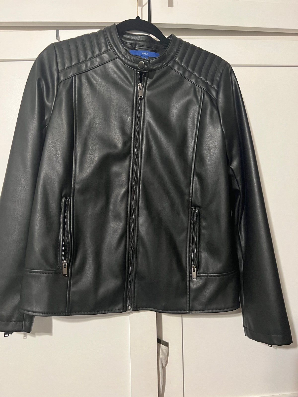 Apt 9 Leather like Jacket