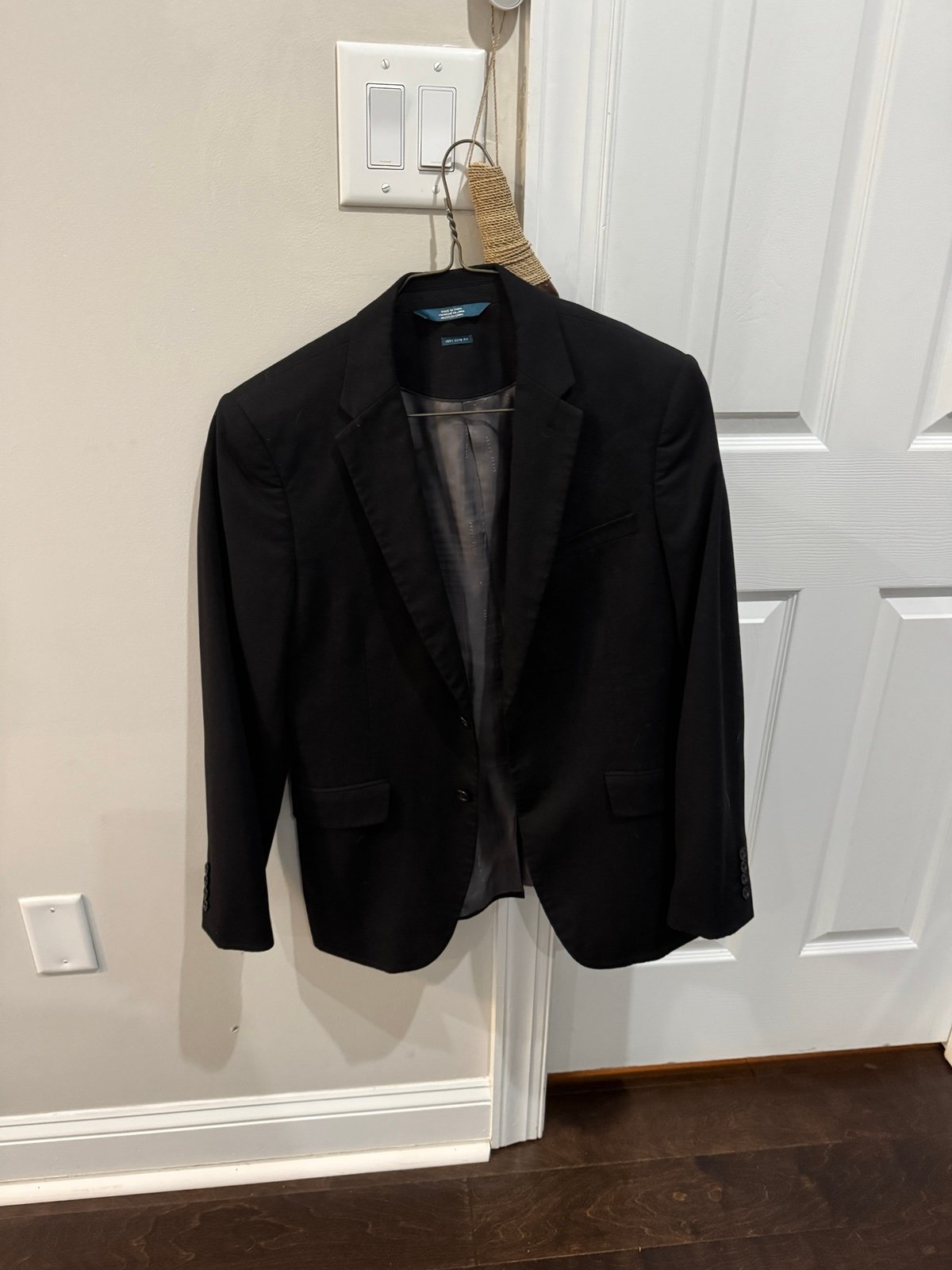 Perry Ellis Suit, Pants, and Dress Shoes