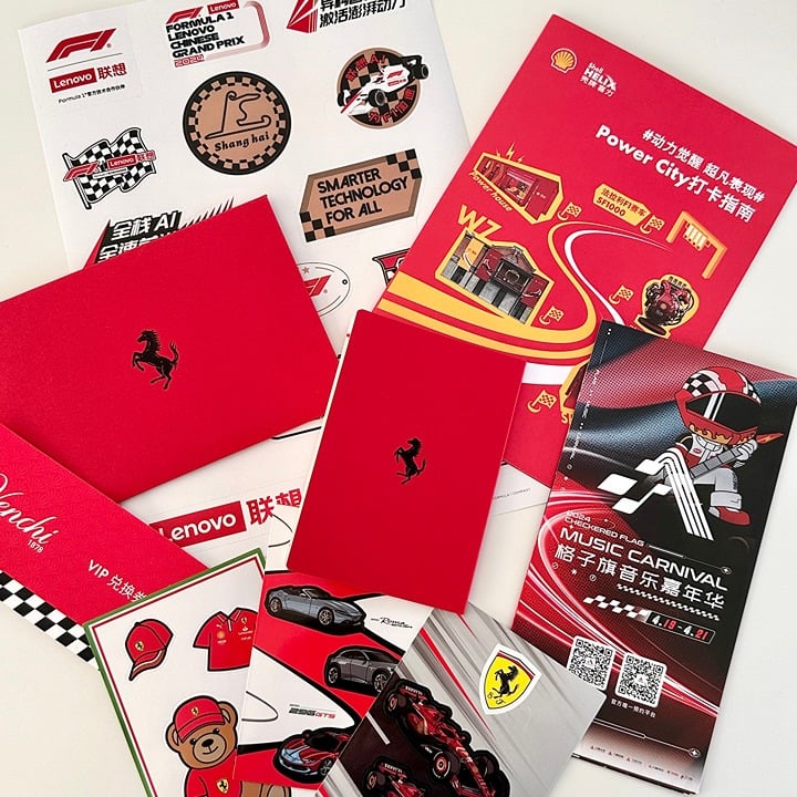 F1 Shanghai Grand Prix 2024 Official Merch Pop-ups