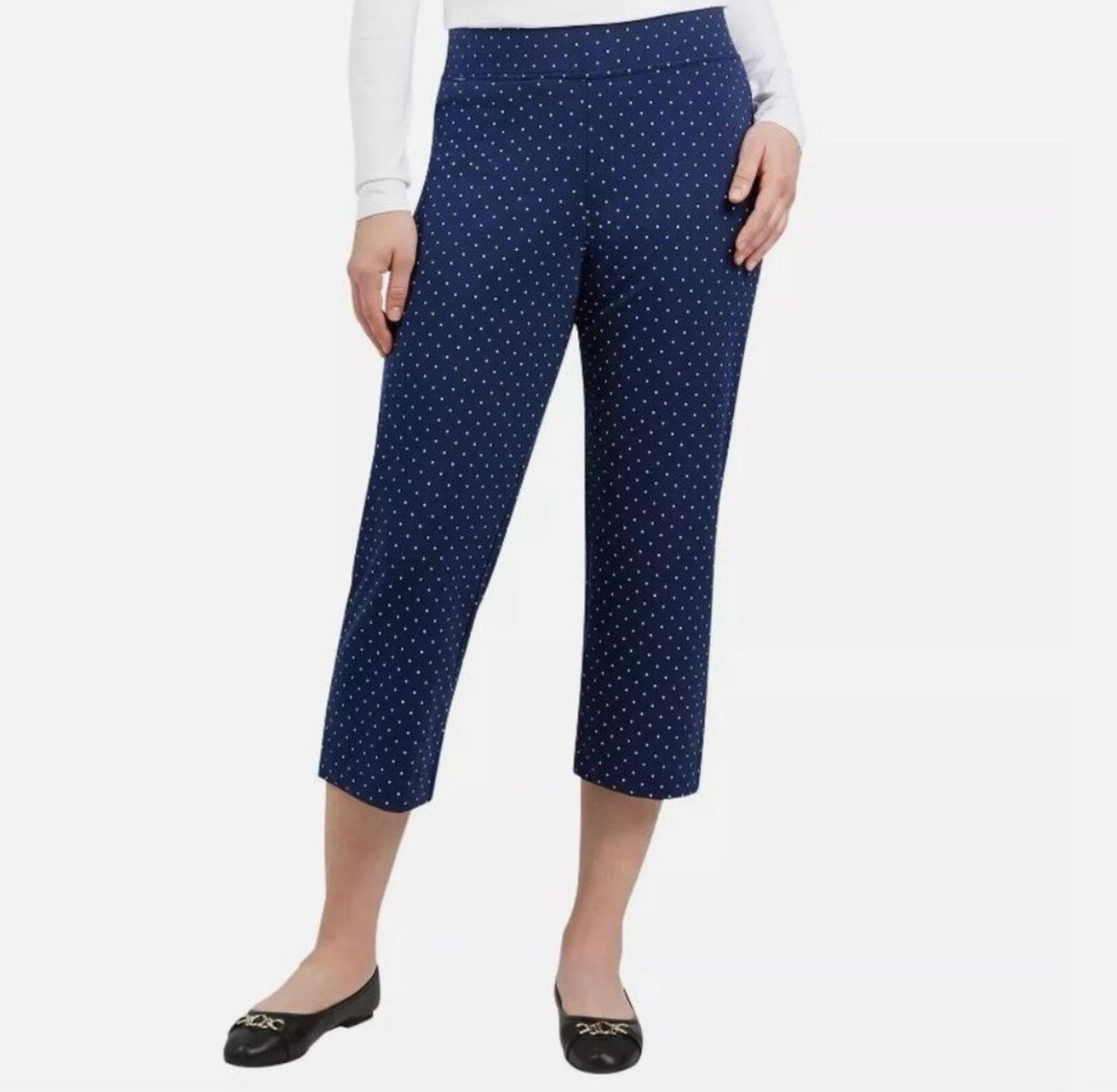 Land’s End Women’s Shore Stretch Knit Capri