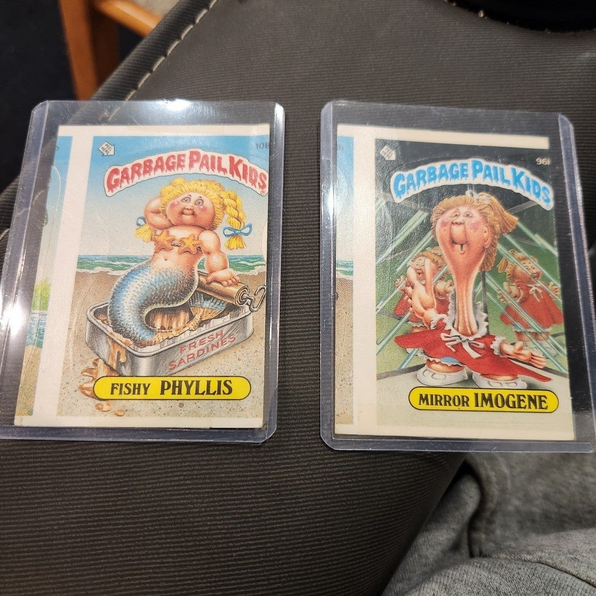 Garbage pail kids matched up miscut error cards