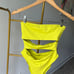 SKIMS Signature Swim Strapless Cut Out Monokini - Citrus -SMALL