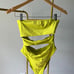 SKIMS Signature Swim Strapless Cut Out Monokini - Citrus -SMALL