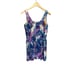 Swimsuits For All Side Slit Floral Swim Tankini Dress Plus Size 18