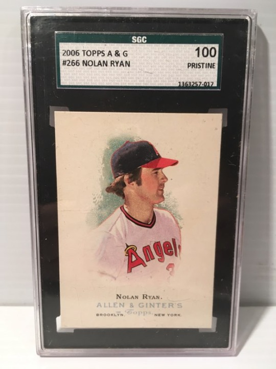 2006 Topps Allen & Ginter Nolan Ryan SGC