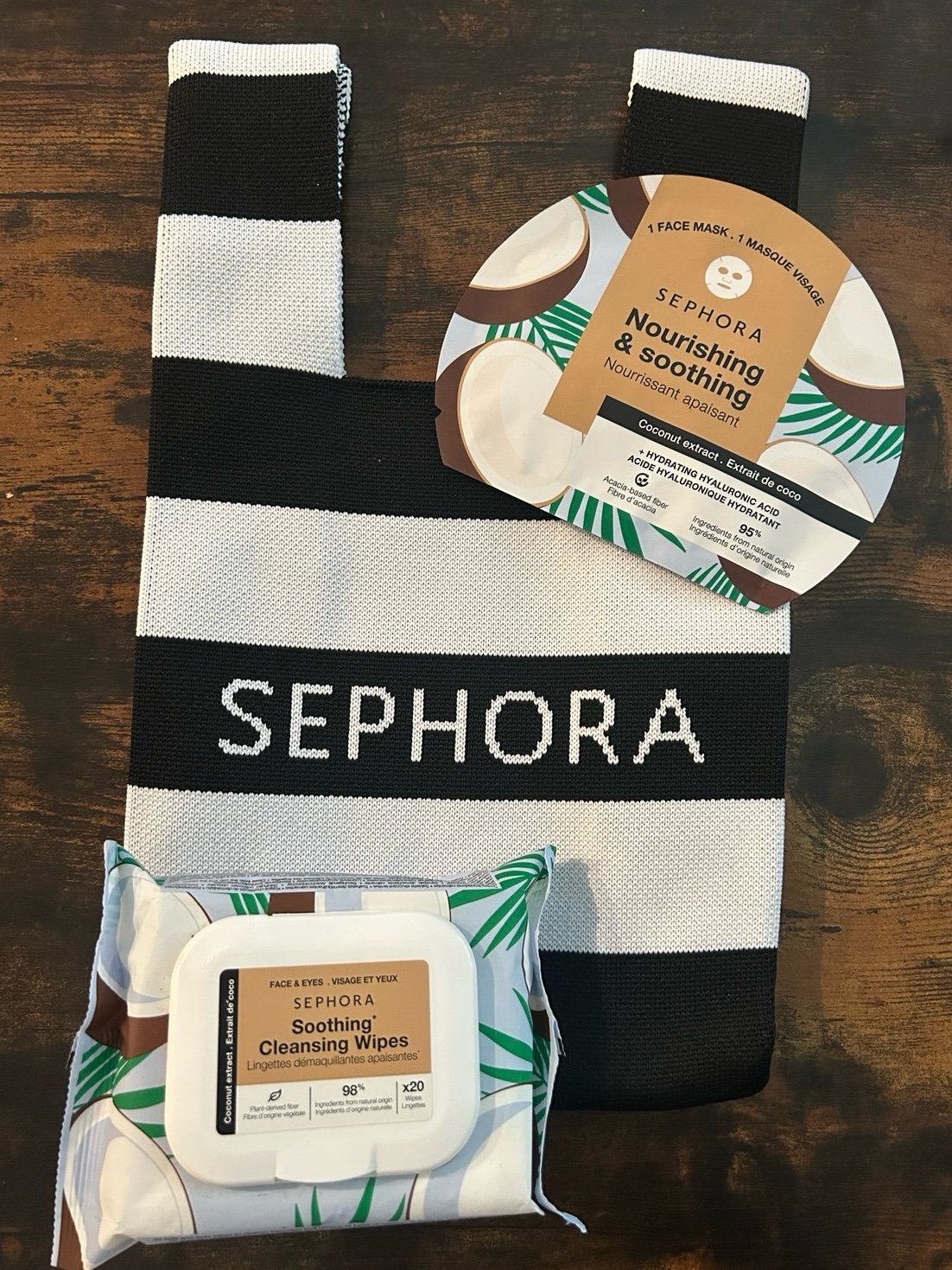 Sephora Collection | Limited Edition Sephora mini knit tote (Bundle)