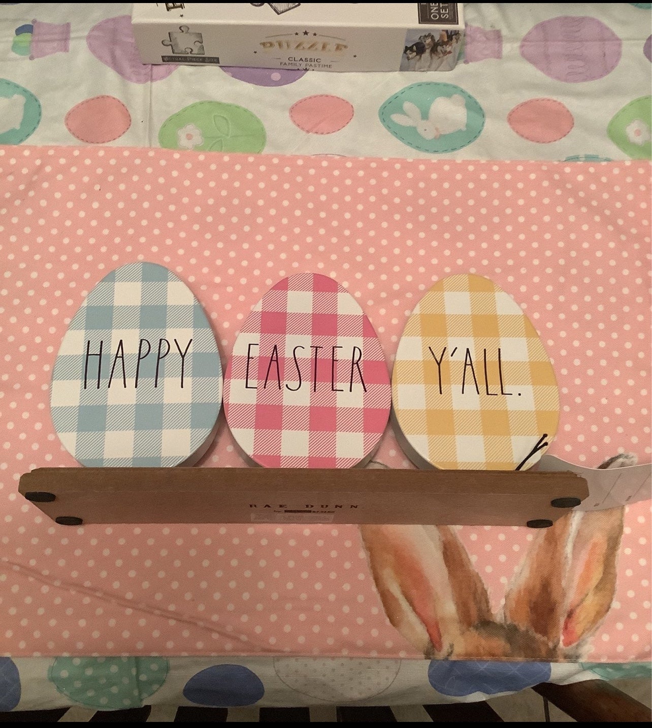 Rae Dunn Easter Sign NWT
