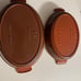 2 Cousances pre-Le Creuset Enameled Cast Iron # 24 & # 28. No chip.