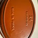 2 Cousances pre-Le Creuset Enameled Cast Iron # 24 & # 28. No chip.