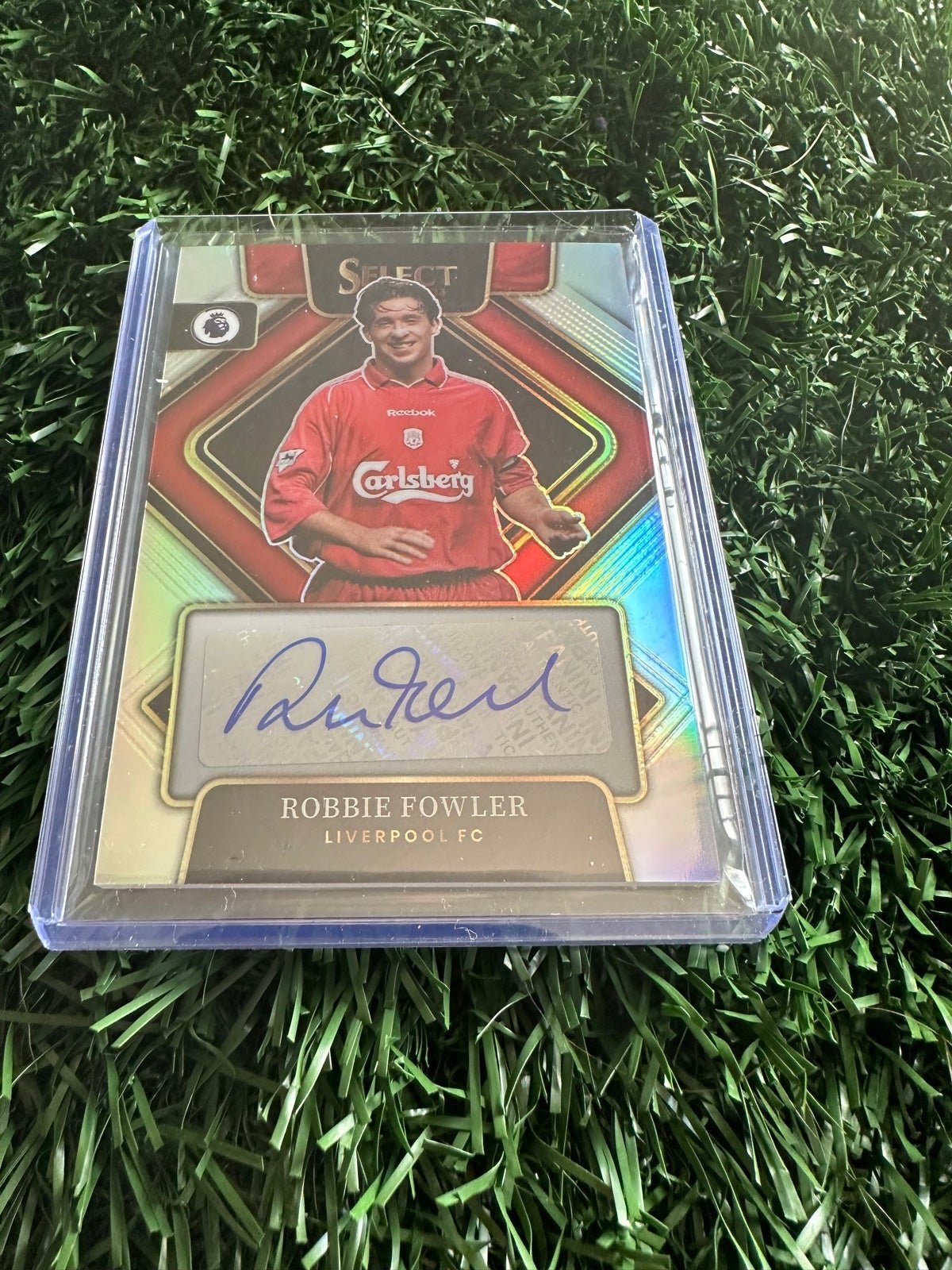 Robbie Fowler 22-23 Panini Select Premier League Soccer Signature Series Silver