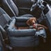 Small Dog Car Seat for Dogs, Waterproof Dog Booster Seat w/ Storage Pocket