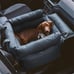 Small Dog Car Seat for Dogs, Waterproof Dog Booster Seat w/ Storage Pocket