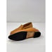 Patina Womens Shoes Brown Leather Flat Loafer Slip On Pointed Toe Classic US 8