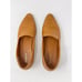 Patina Womens Shoes Brown Leather Flat Loafer Slip On Pointed Toe Classic US 8