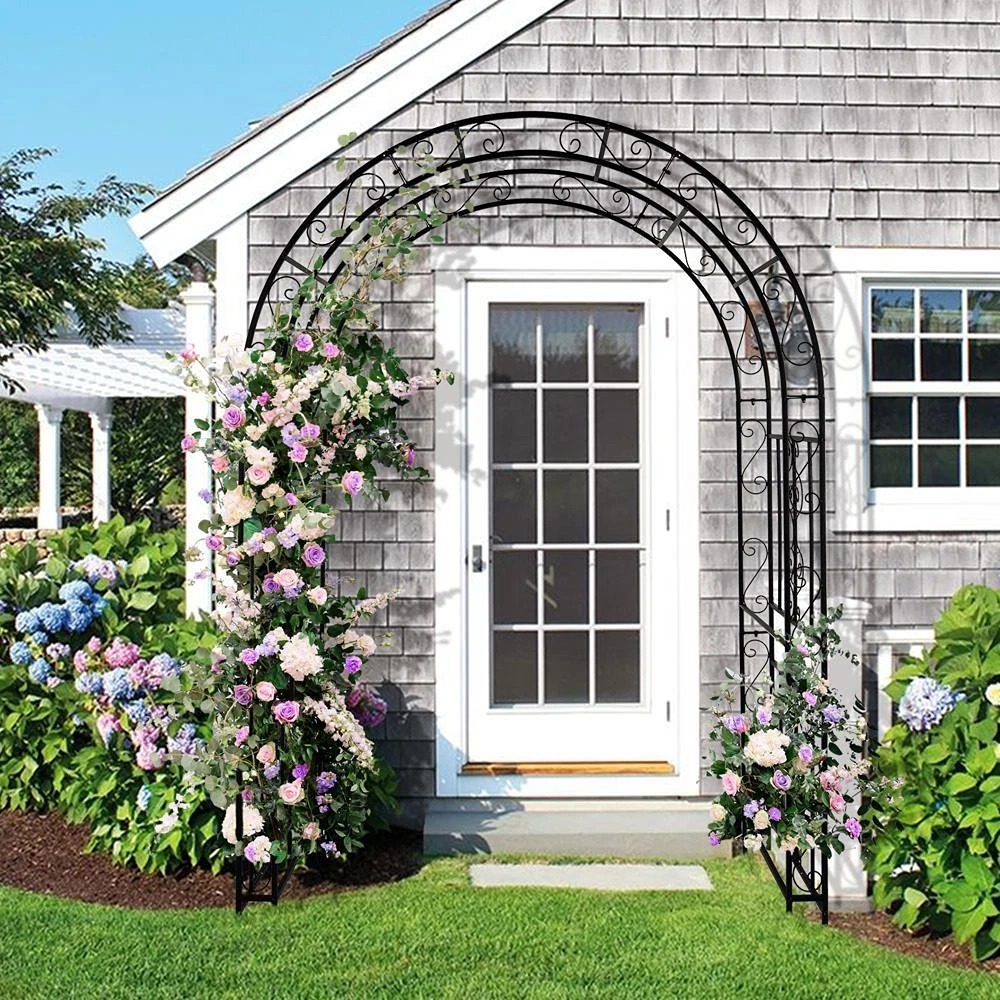 Wedding Arch Garden Arbor Metal Durable Iron for Climbing Plant Outdoor Ceremony