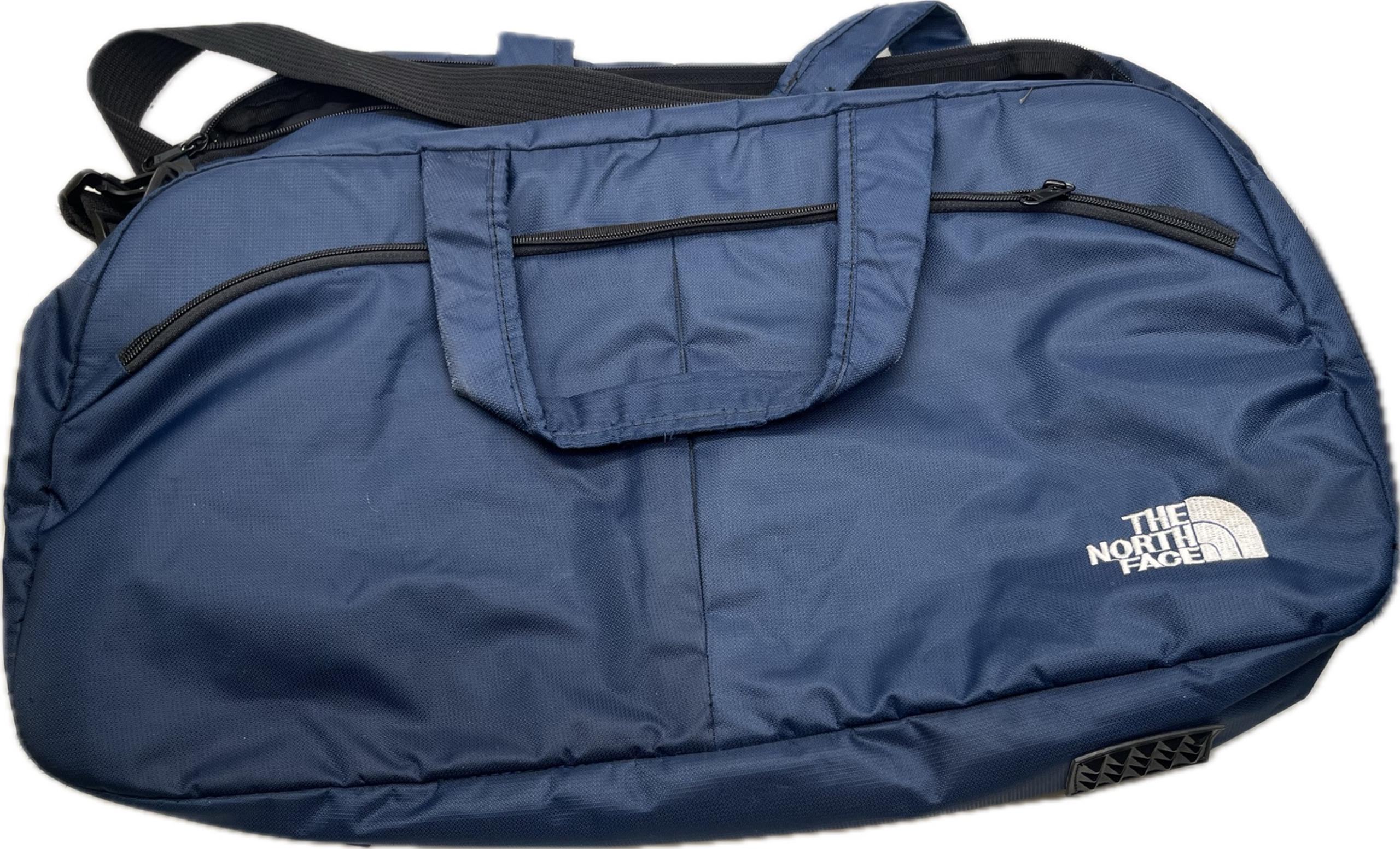 The North Face Men's S/P Blue Duffel Overnight Travel Bag