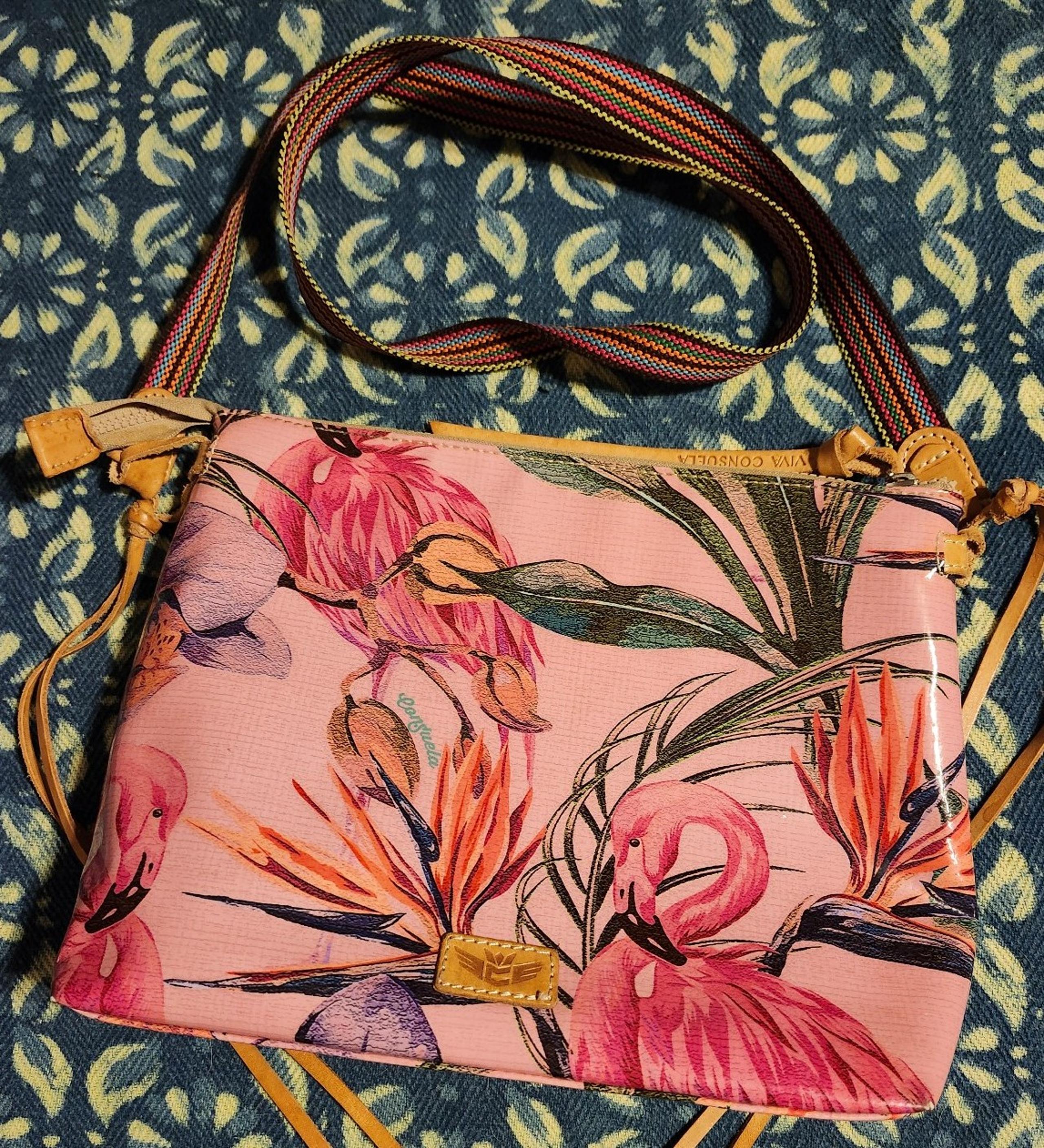 Consuela - Flamingo Crossbody Purse