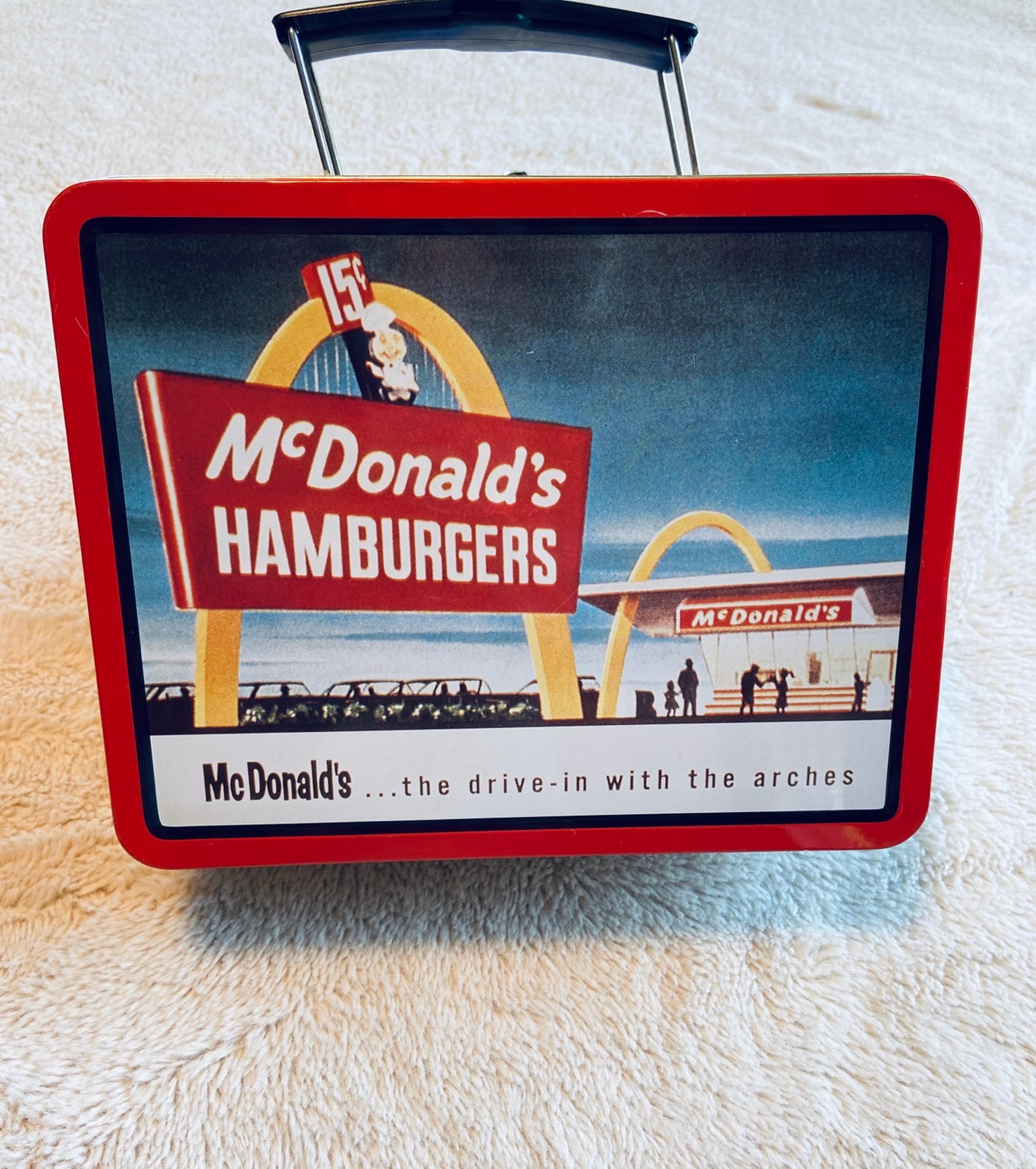 Vintage McDonald's lunch box