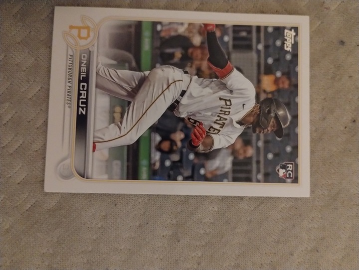 Topps O'Neil Cruz #537 rookie card