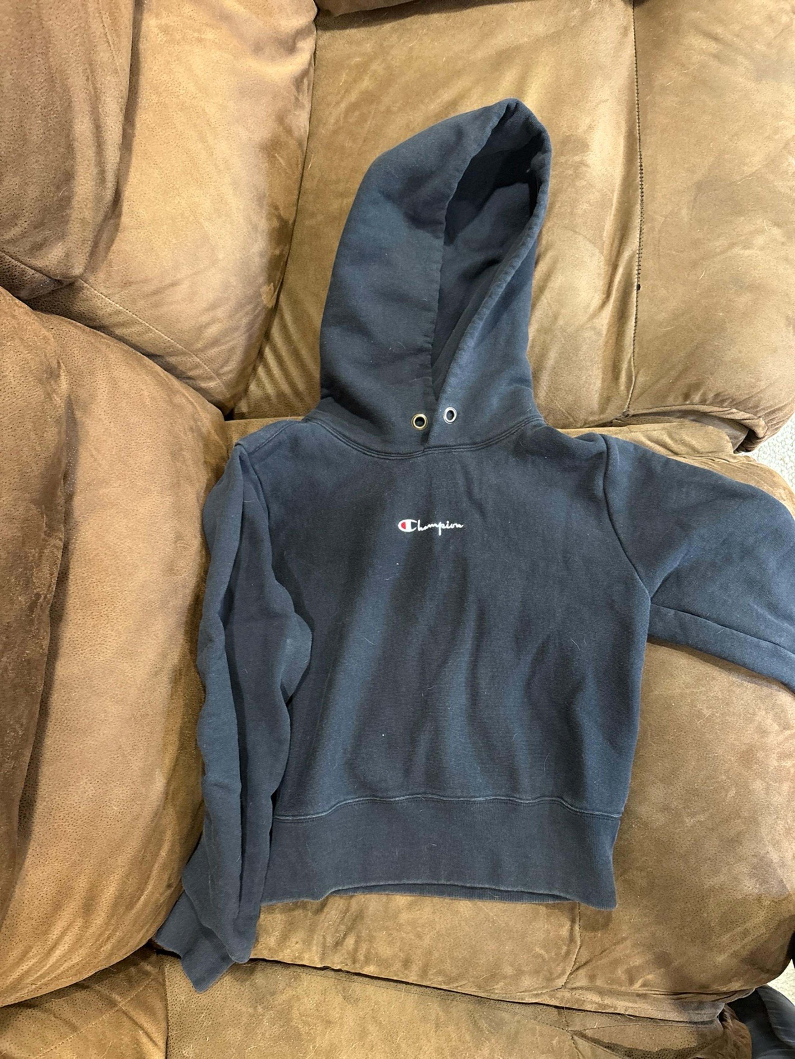 Champion cropped hoodie