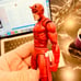 1/12 Wickwoo Daredevil head VCToys custom painted Marvel Legends Mafex