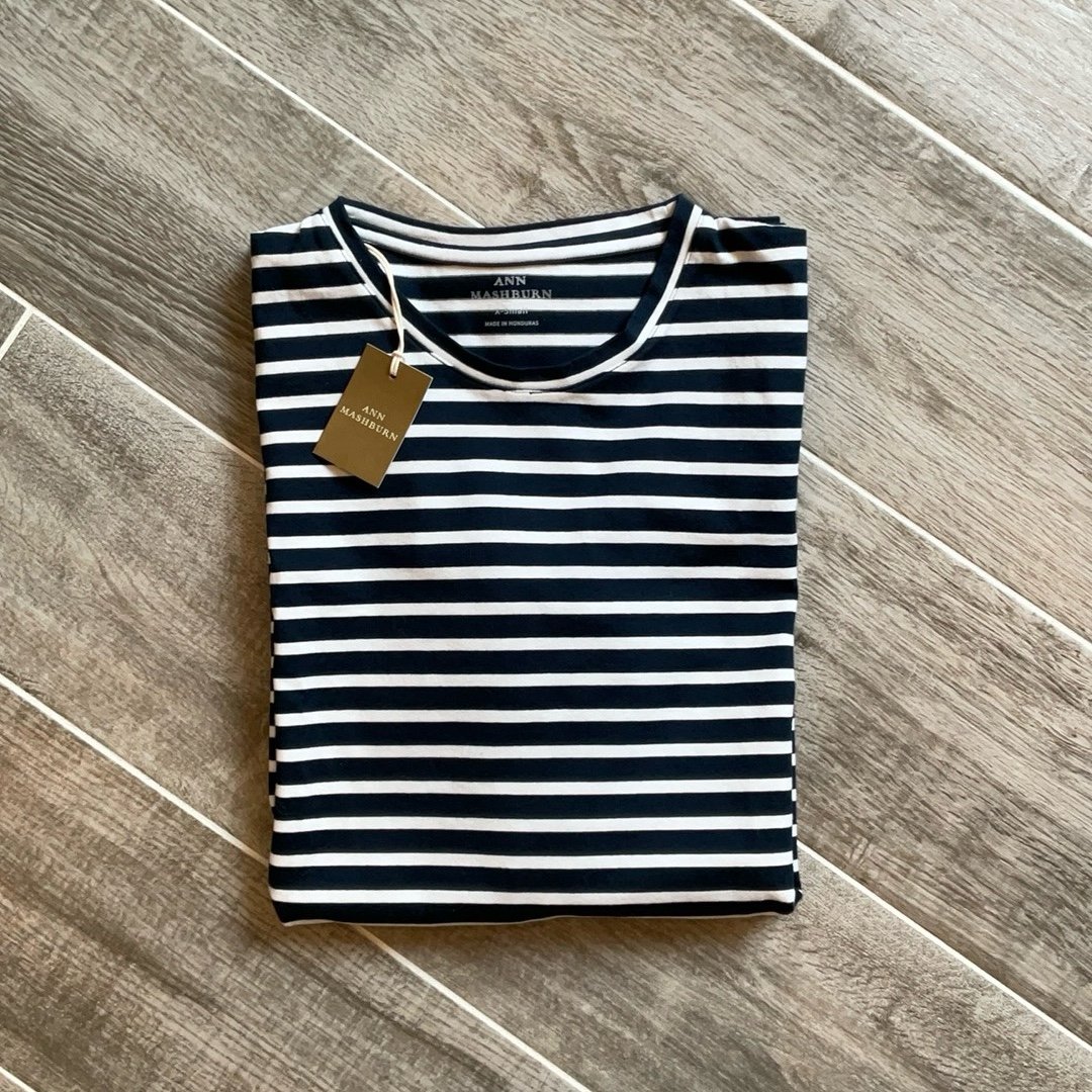 ANN MASHBURN Long Sleeve Tee X-Small NWT