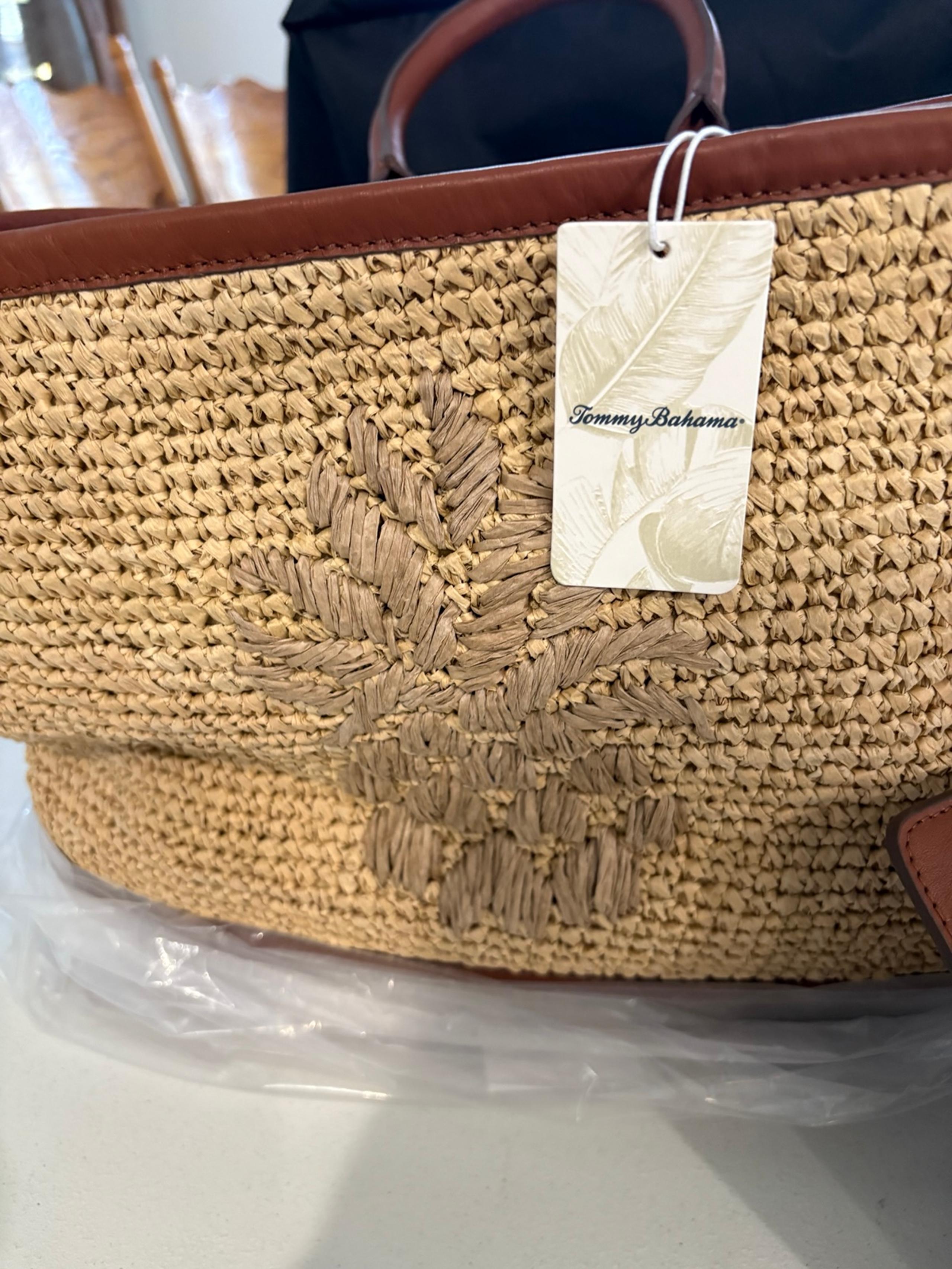 RAFFIA PURSE /POUCH - Tommy Bahama