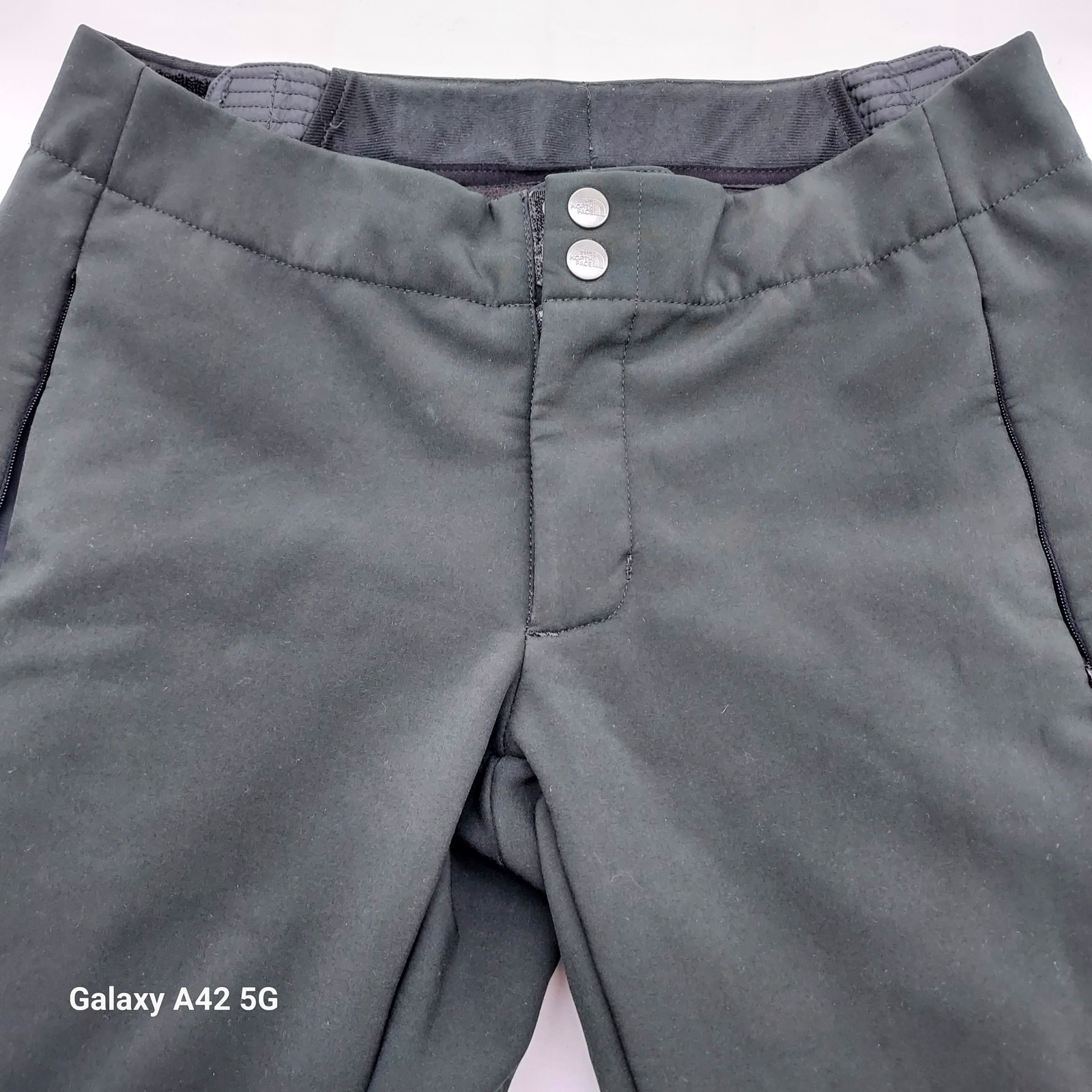 The North Face Black Fleece Lined Ski Snow Pants Size S/P