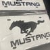 Mustang Brand New Front Vanity Metal Plate Frame Holder (2 Pack)