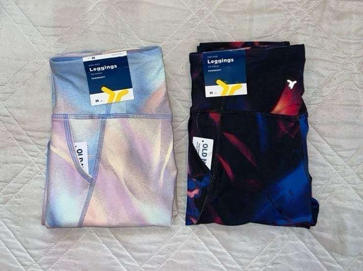 New Girls 8 Old Navy Activewear Highrise Leggings Athletic Pants Medium