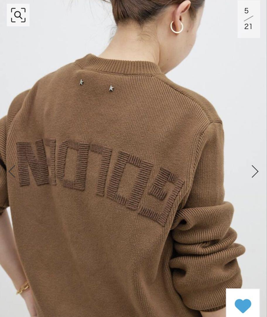 売れ筋がひ新作！ GOLDEN GOOSE / CREW NECK LOGO EMBROIDERY トップス