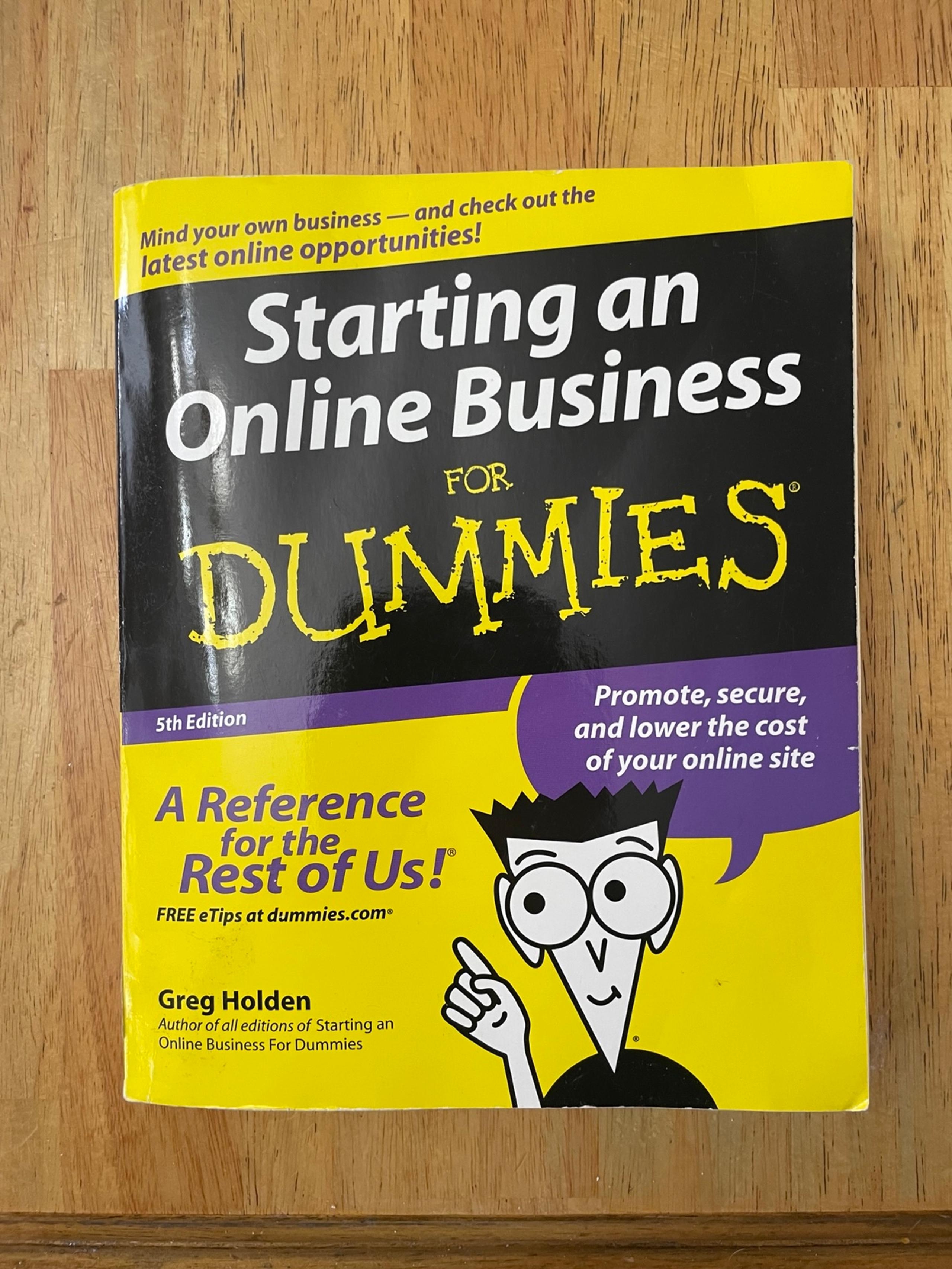 Starting an Online Business for Dummies