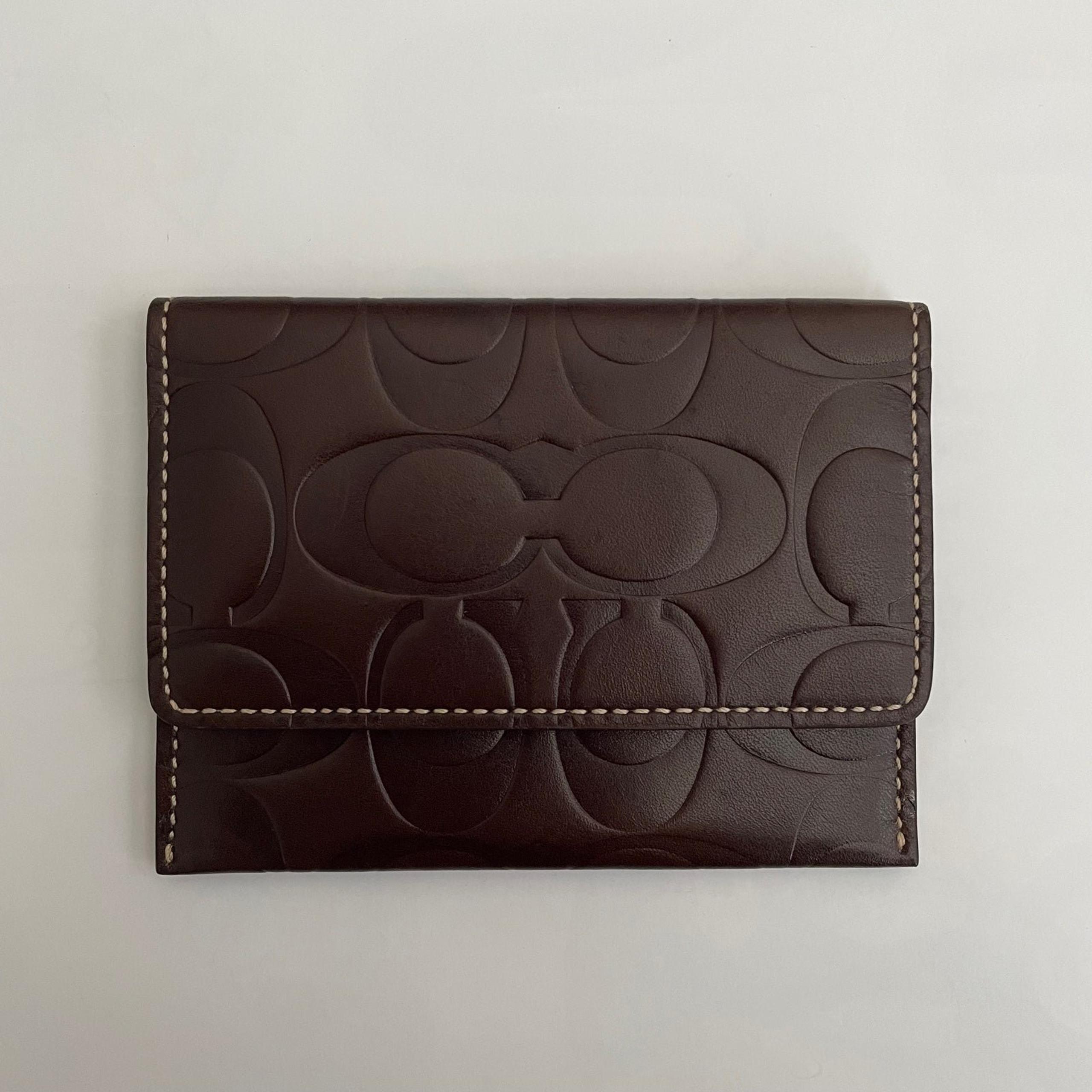 Coach Vintage Leather Card Case / Wallet