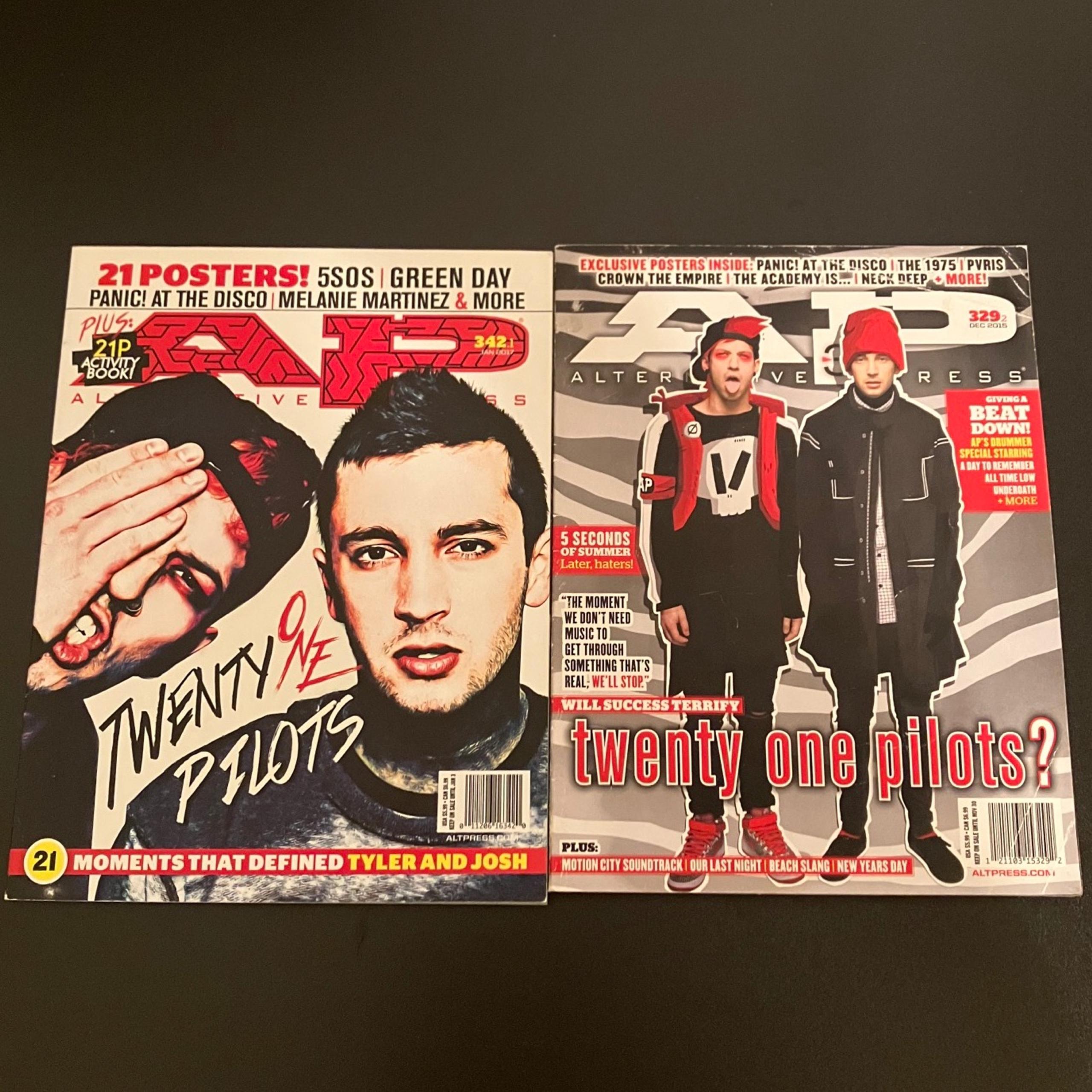 Twenty One Pilots Alternative Press Magazines