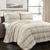 Leopard Print Soft Fur 3 Piece Bedset Full/Queen NEUTRAL