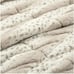 Leopard Print Soft Fur 3 Piece Bedset Full/Queen NEUTRAL