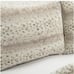 Leopard Print Soft Fur 3 Piece Bedset Full/Queen NEUTRAL