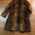 Real fur coat
