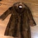 Real fur coat