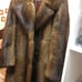Real fur coat