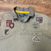 Vintage Polo Ralph Lauren Mtn Climbing Expedition Patch Rugby Shirt Men Large
