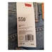 Levi's 550 Jeans Relaxed Fit Tapered Leg Men's Size 38x34 Light Blue