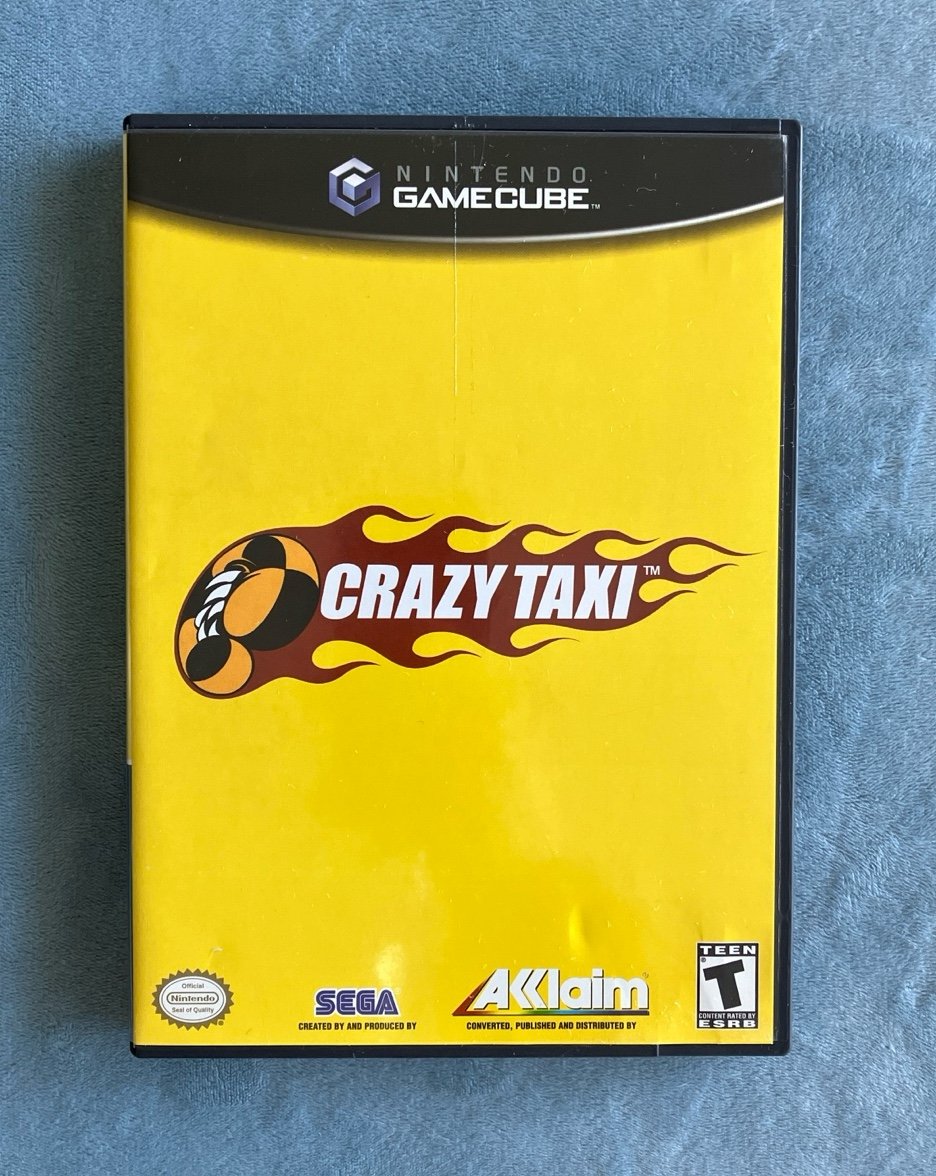 Nintendo Wii GameCube Crazy Taxi Game