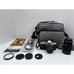 Pentax K1000 Asahi 35mm SLR Film Camera W/ Lenses Bag Embroidered Strap Lot