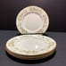 VTG ROYAL DOULTON SALAD PLATES CLAIRMONT ENGLISH TRANSLUCENT CHINA LOT OF 4